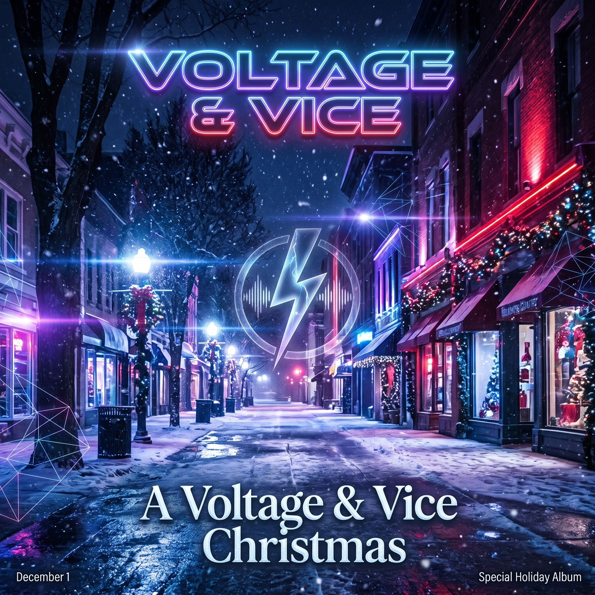 A Voltage & Vice Christmas album art