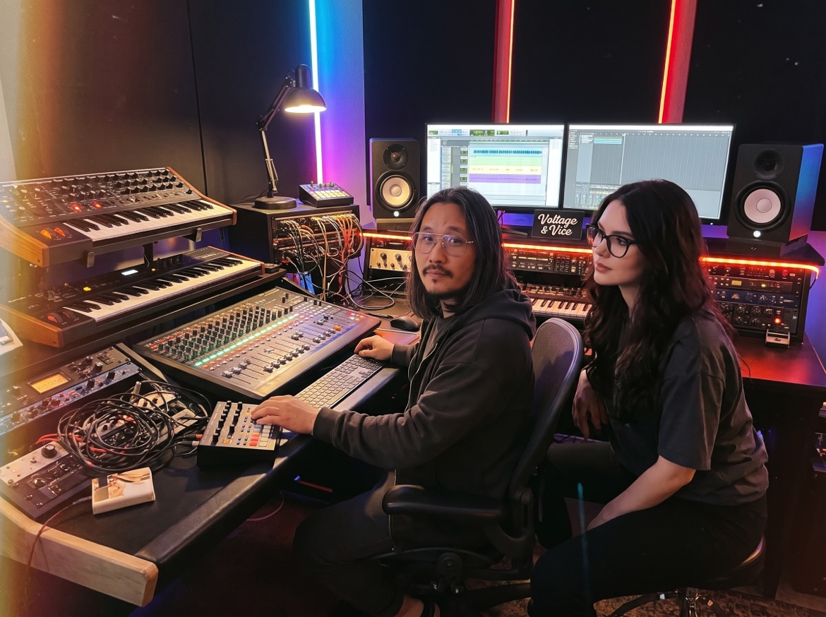 Voltage & Vice in the studio